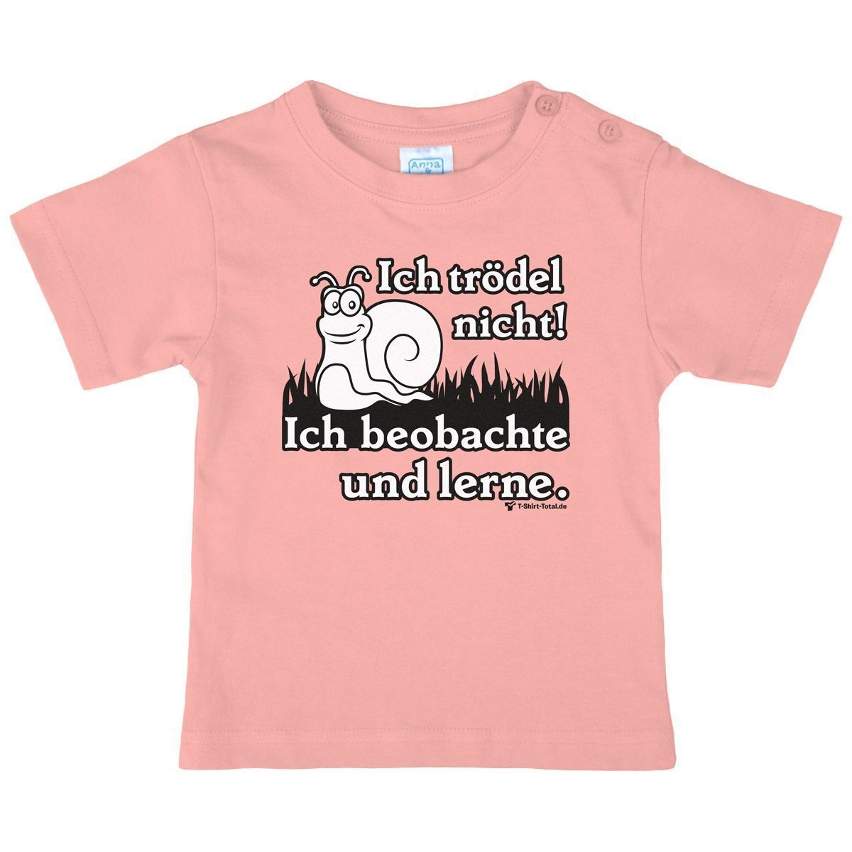Trödel nicht Kinder T-Shirt rosa 104