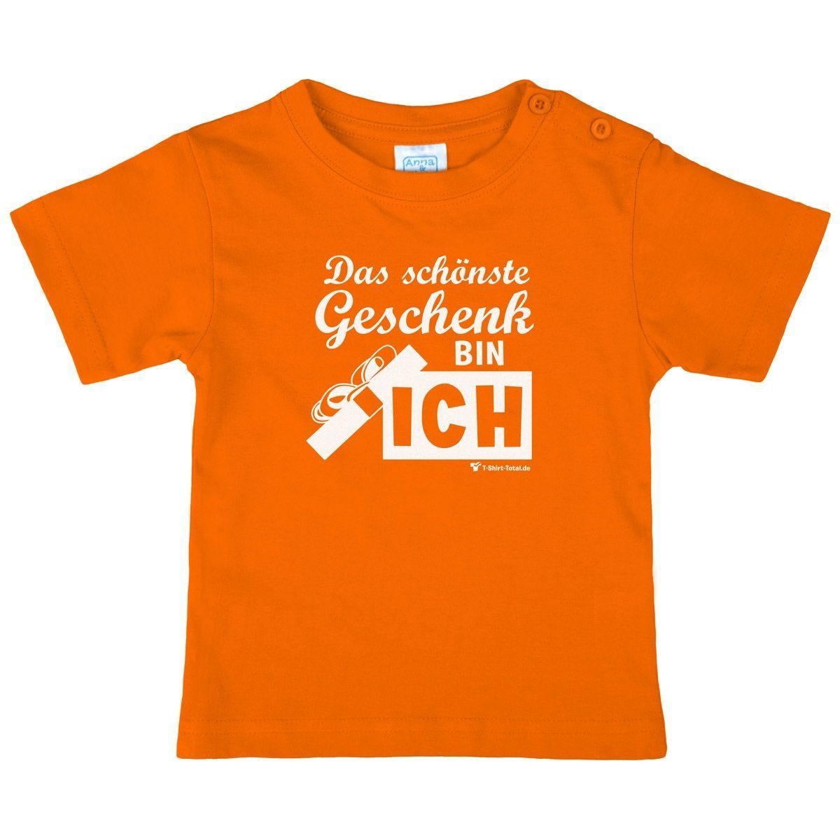 Schönste Geschenk Kinder T-Shirt orange 68 / 74