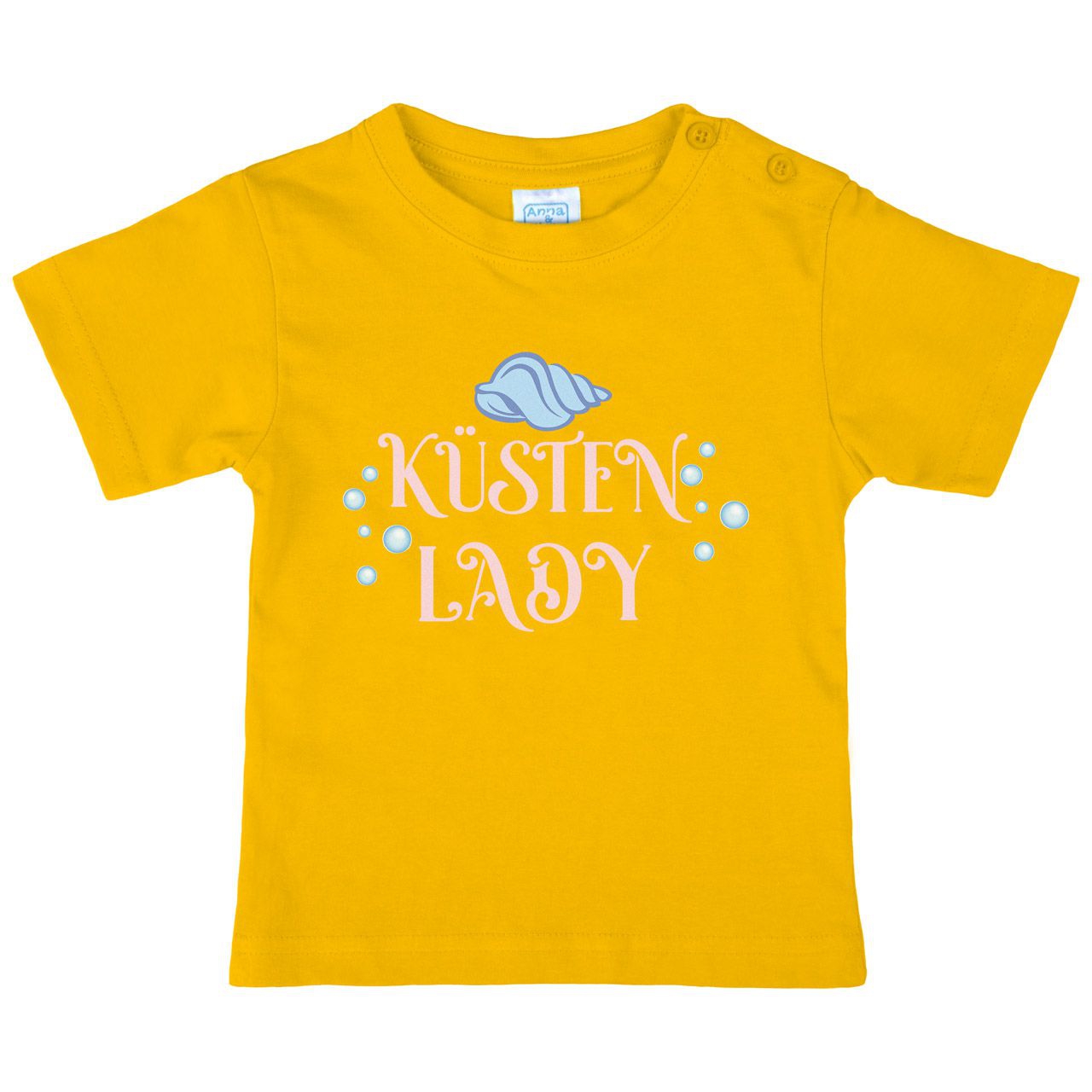 Küstenlady Kinder T-Shirt gelb 92