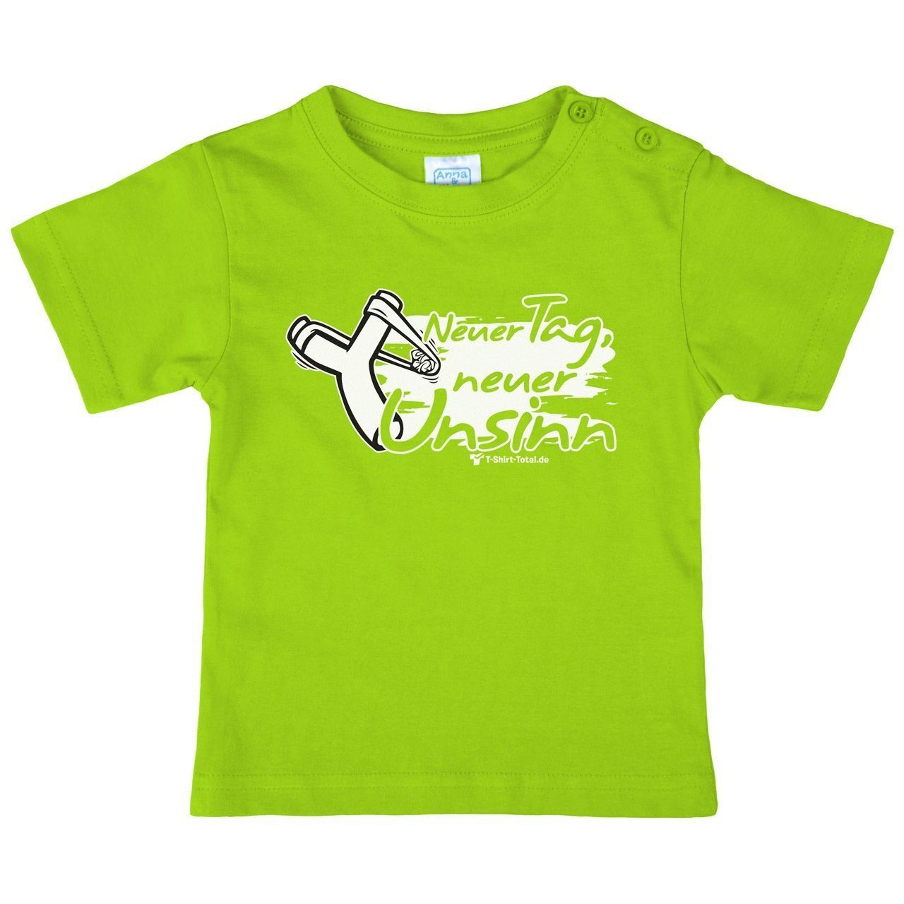 Neuer Unsinn Kinder T-Shirt hellgrün 104