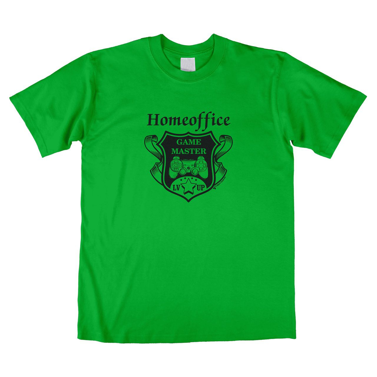 Homeoffice Unisex T-Shirt grün Large