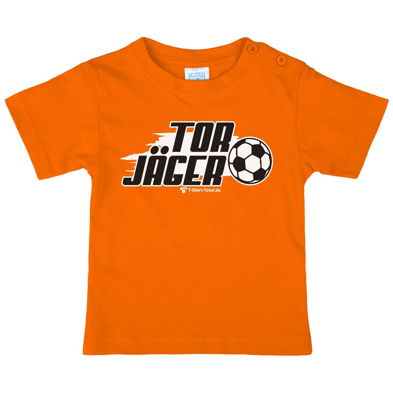 Torjäger Kinder T-Shirt orange 110 / 116