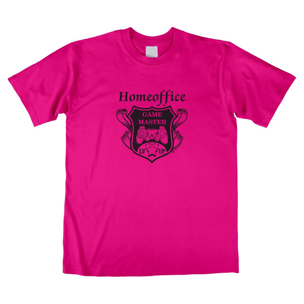 Homeoffice Unisex T-Shirt pink Large