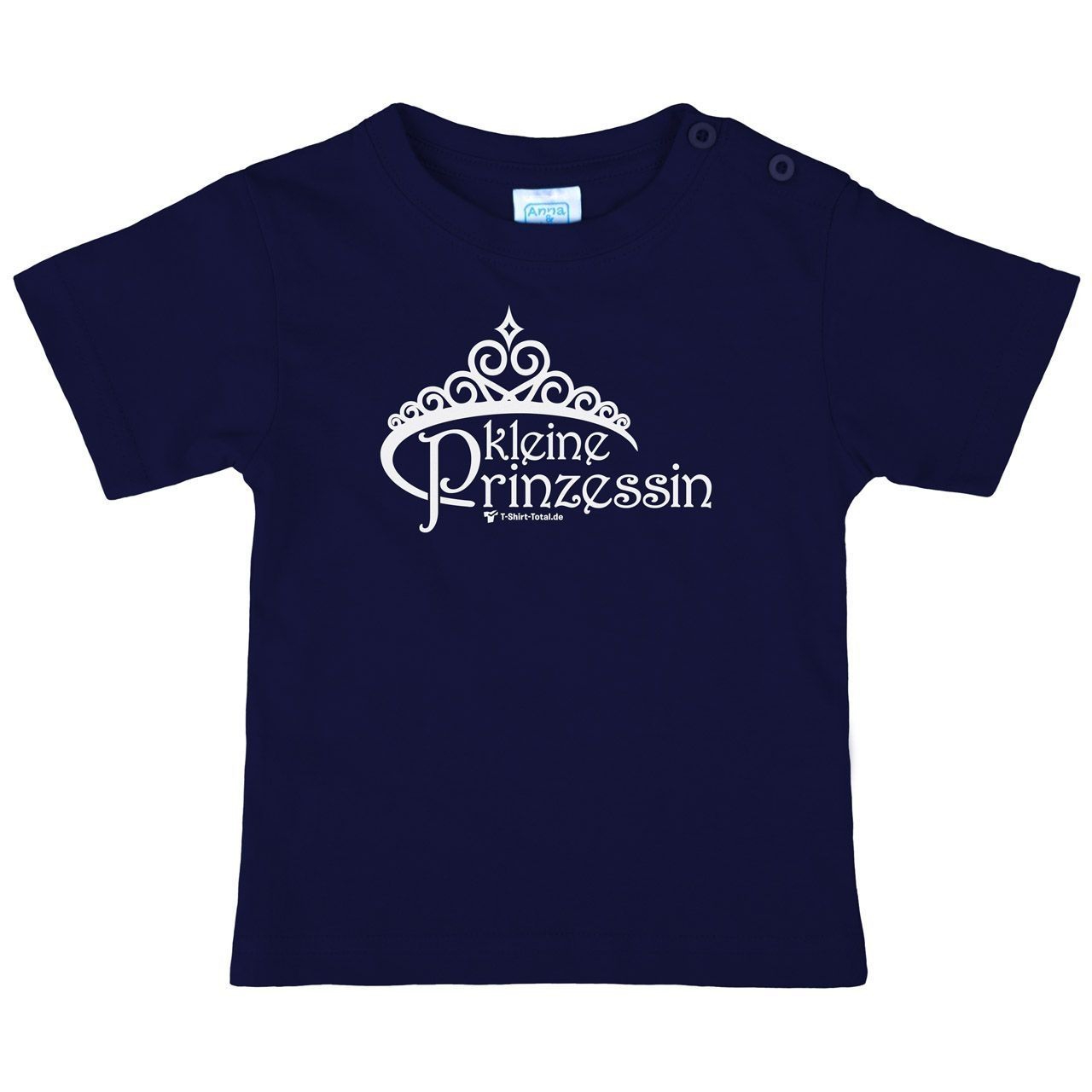 Kleine Prinzessin Kinder T-Shirt navy 92