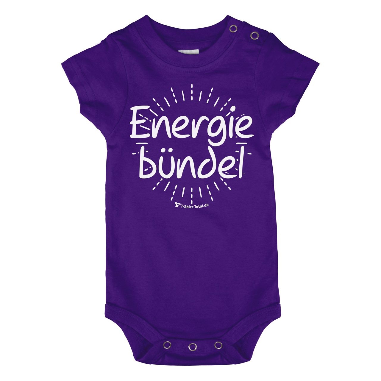 Energie Bündel Baby Body Kurzarm lila 56 / 62