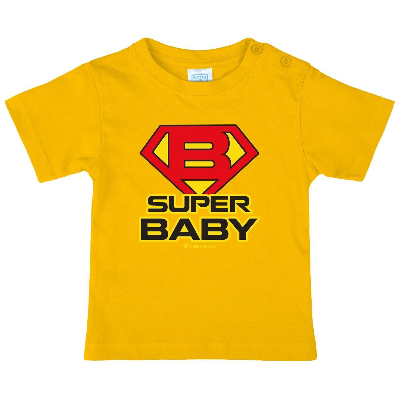 Super Baby Kinder T-Shirt gelb 92