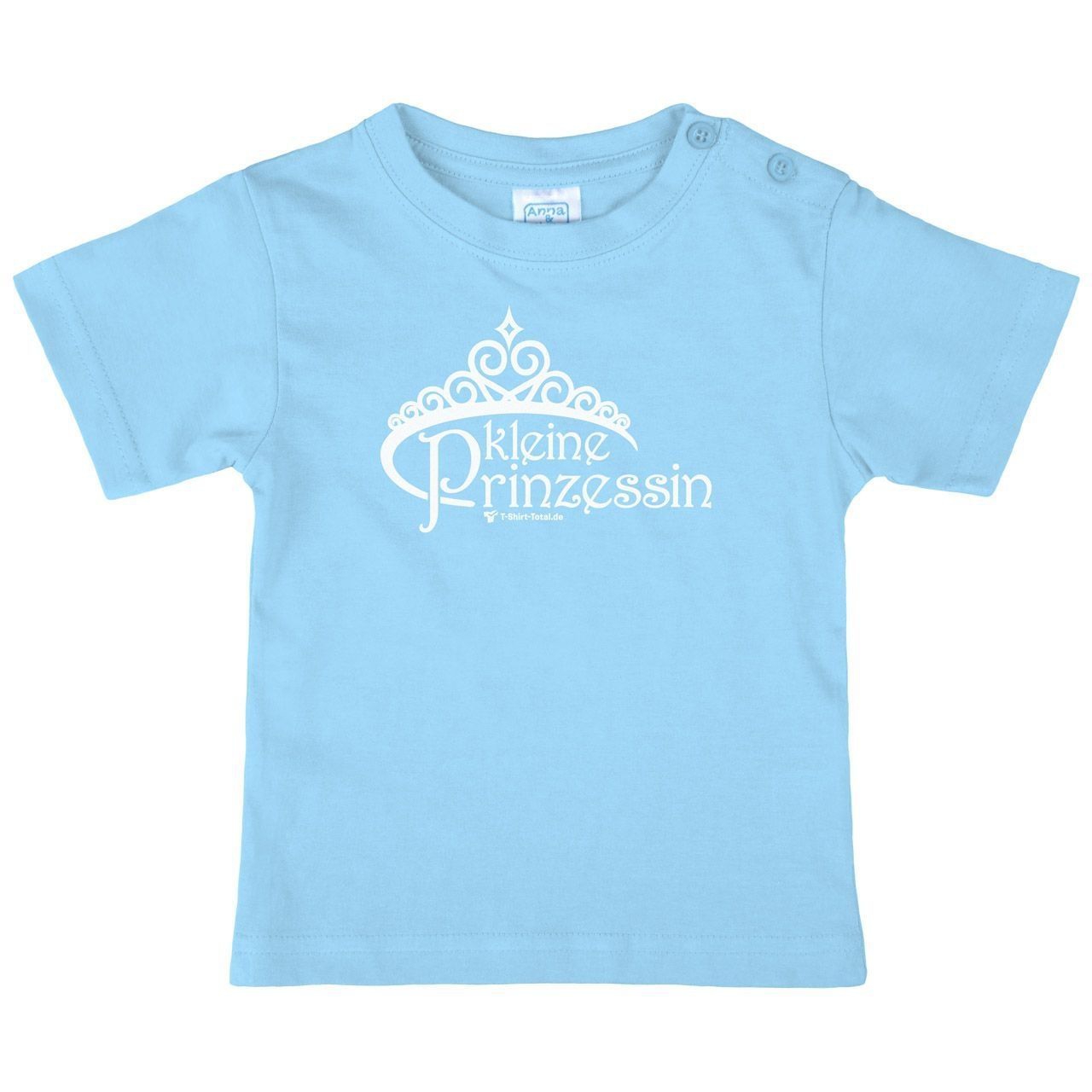 Kleine Prinzessin Kinder T-Shirt hellblau 92