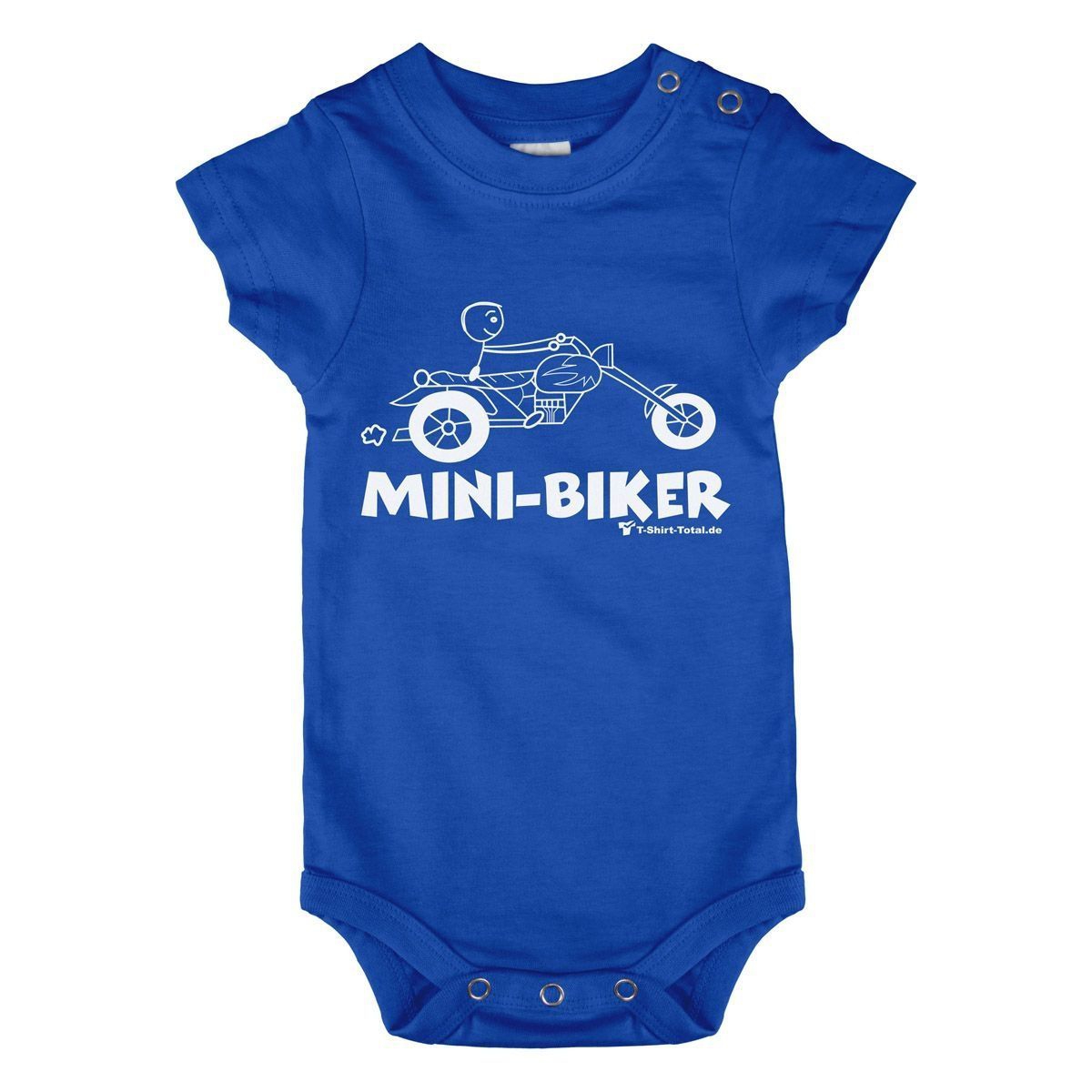 Mini Biker Baby Body Kurzarm royal 68 / 74