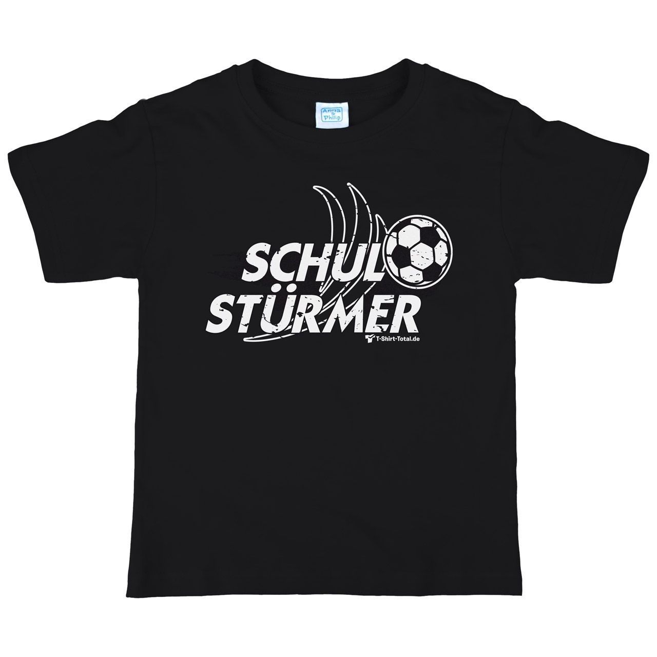 Schulstürmer Kinder T-Shirt schwarz 110 / 116