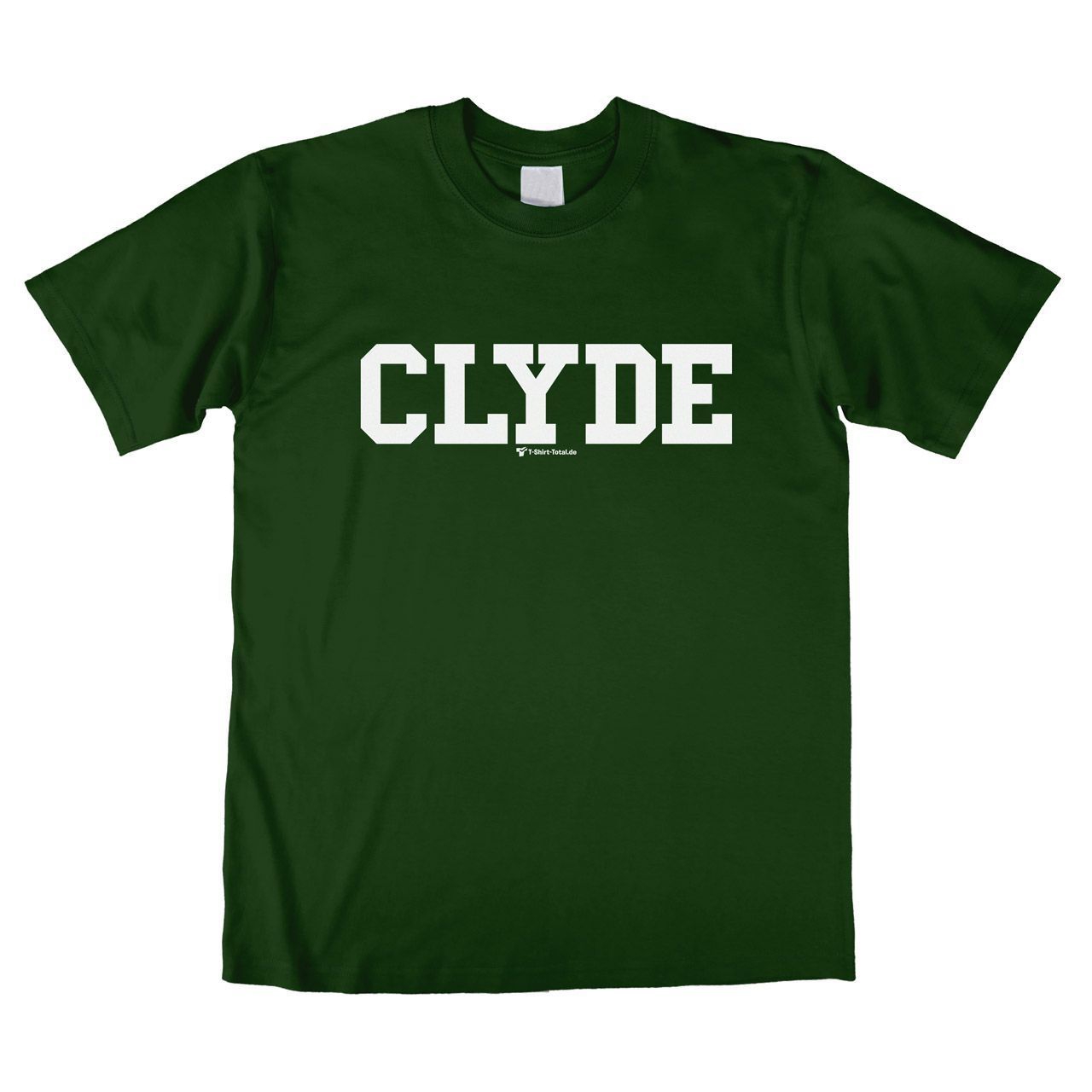 Clyde Unisex T-Shirt dunkelgrün Extra Large