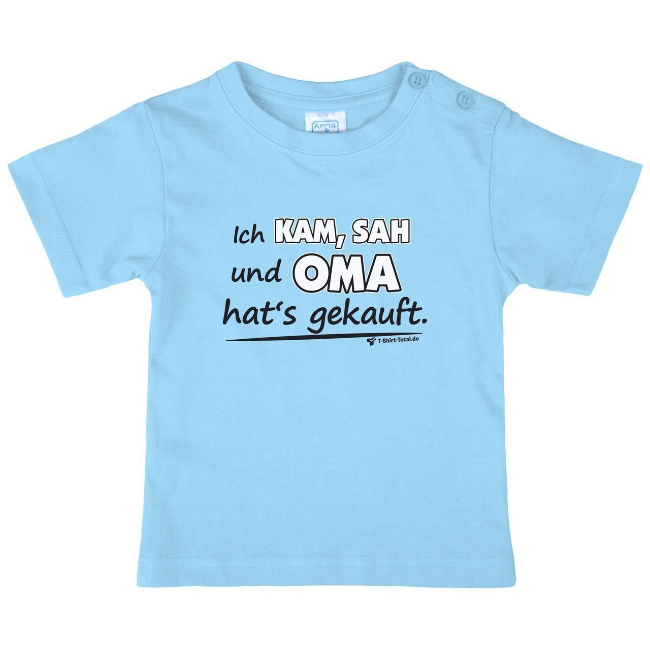 Oma hats gekauft Kinder T-Shirt hellblau 110 / 116