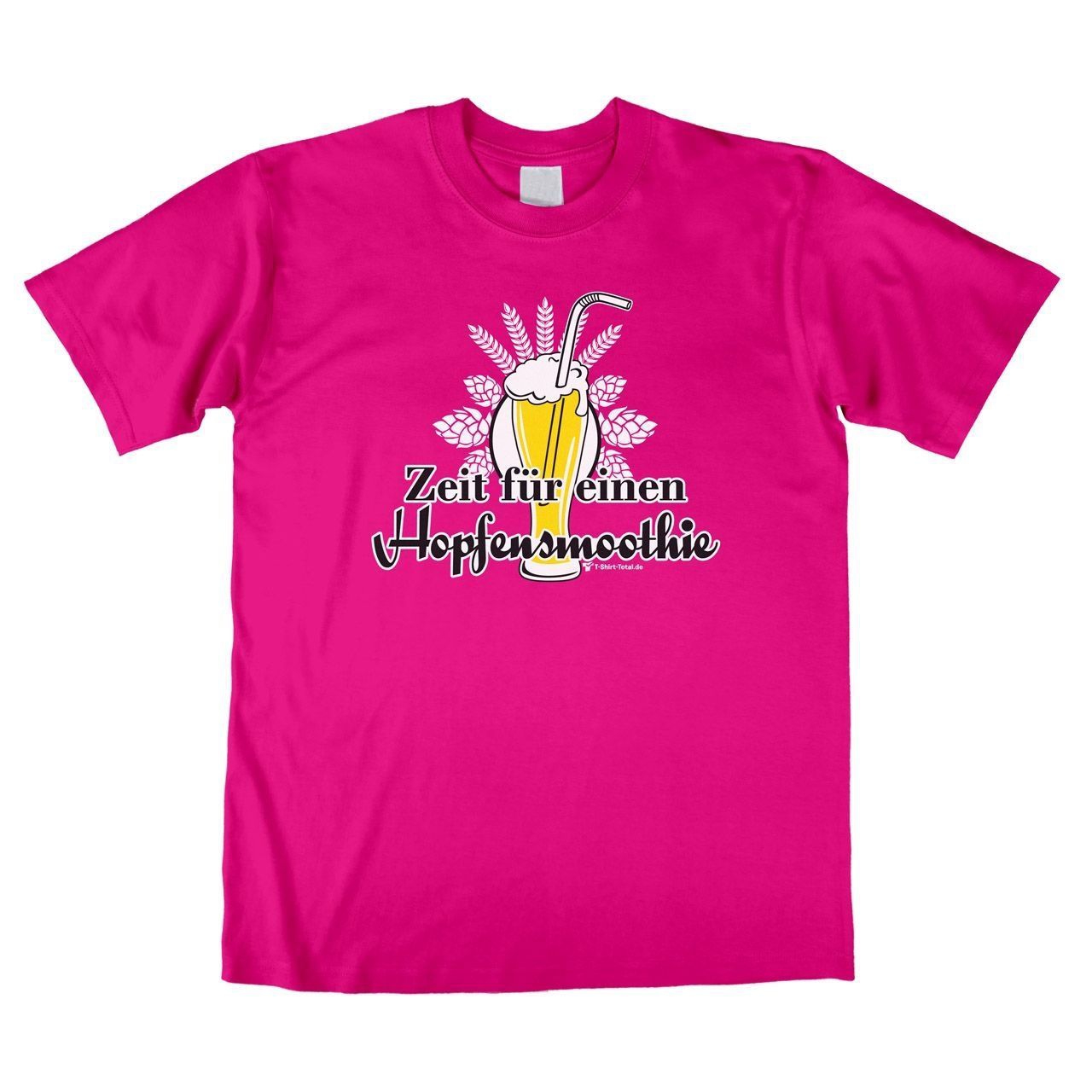 Hopfensmoothie Unisex T-Shirt pink Large