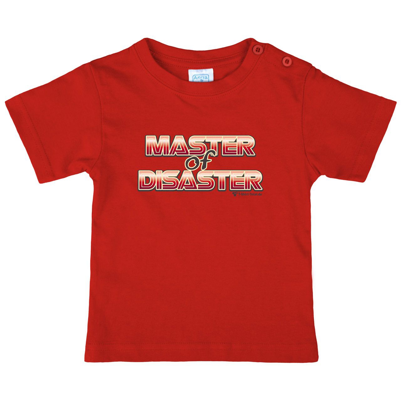 Master of Disaster Kinder T-Shirt rot 104