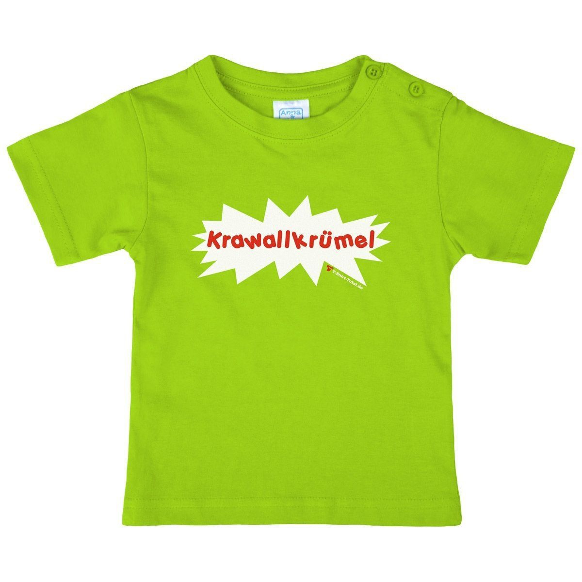 Krawallkrümel Kinder T-Shirt hellgrün 134 / 140