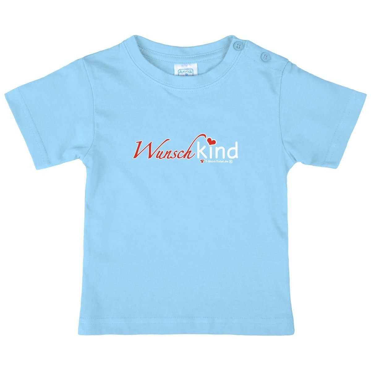 Wunschkind Kinder T-Shirt hellblau 56 / 62