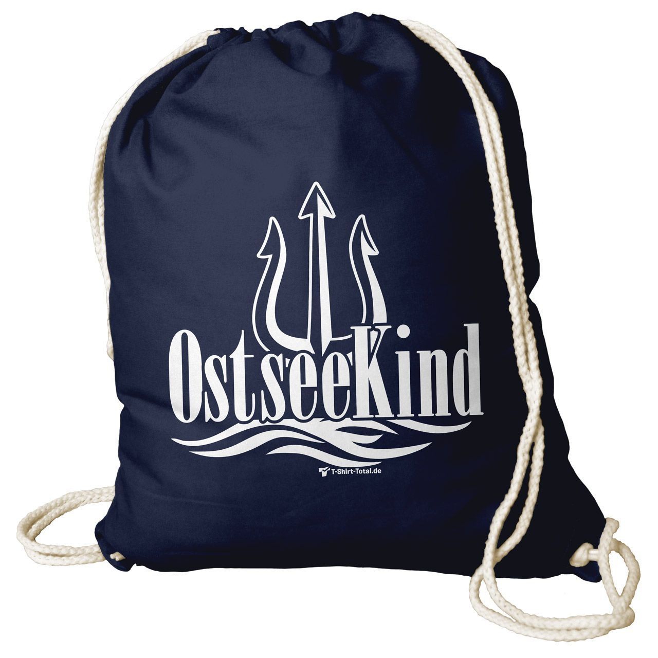 Ostsee Kind Rucksack Beutel navy
