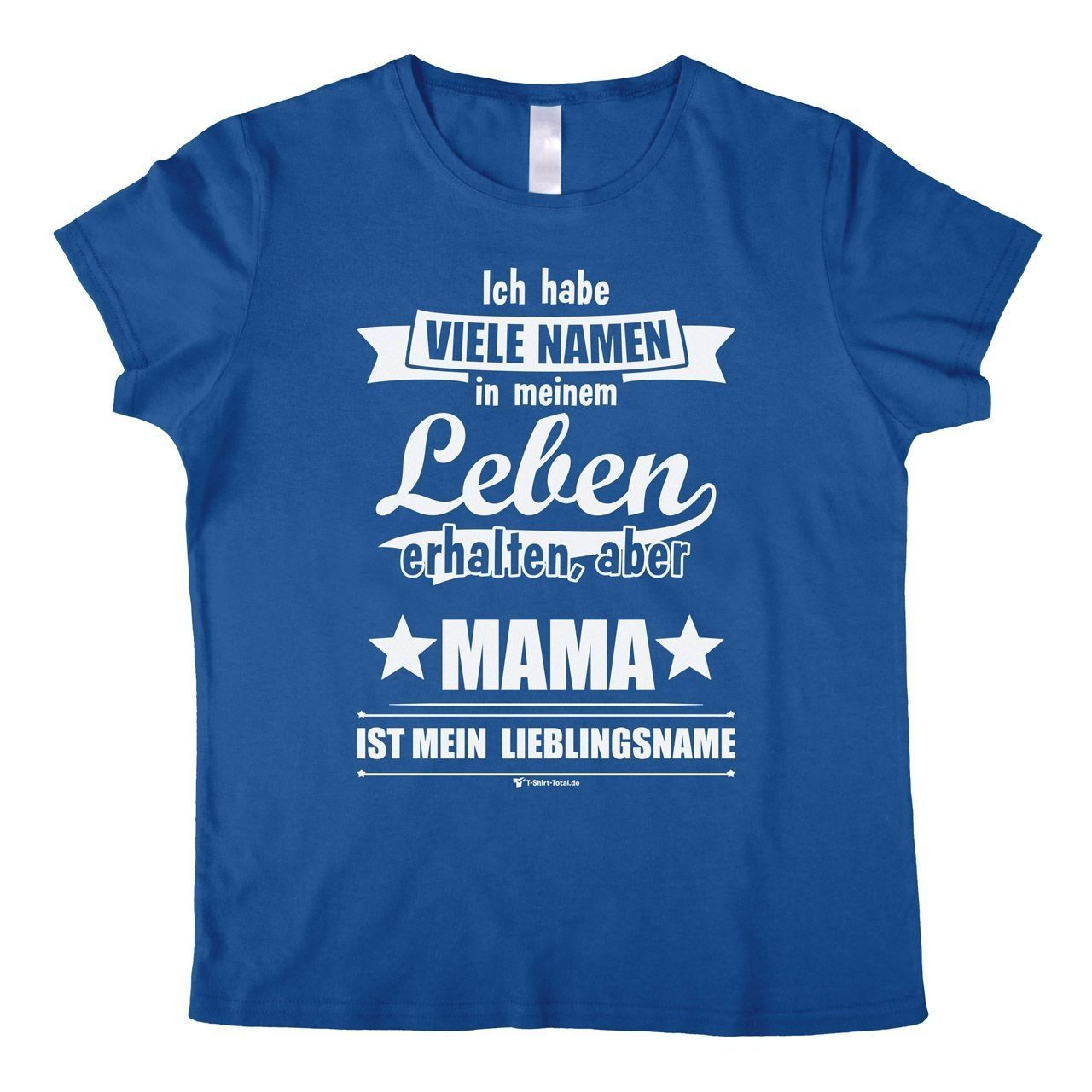 Lieblingsname Mama Woman T-Shirt royal Medium