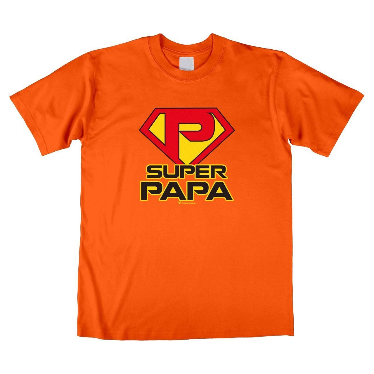 Super Papa Unisex T-Shirt orange Large