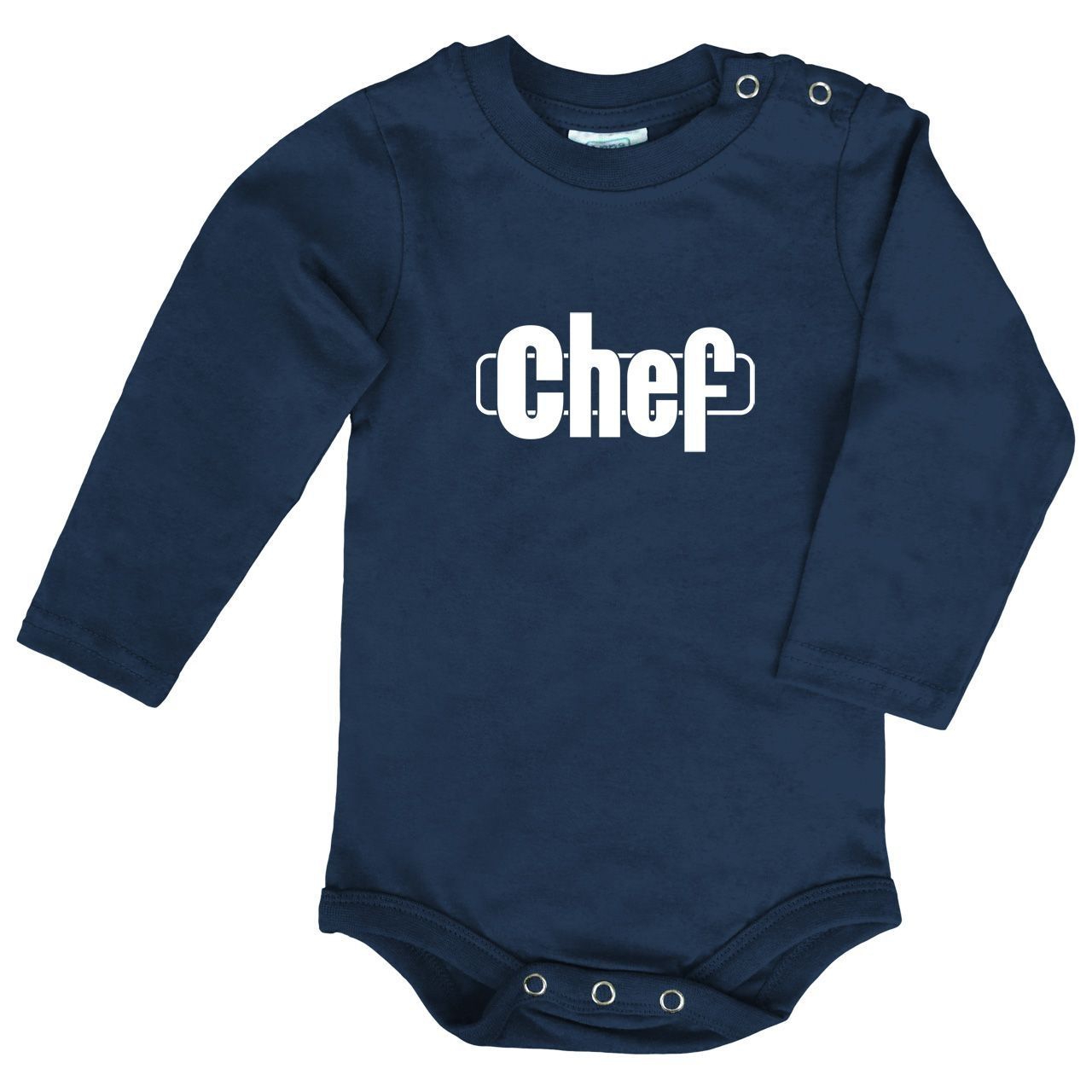 Chef Baby Body Langarm navy 68 / 74