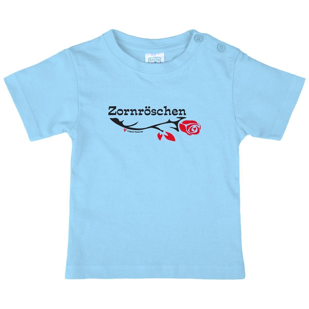 Zornröschen Kinder T-Shirt hellblau 80 / 86