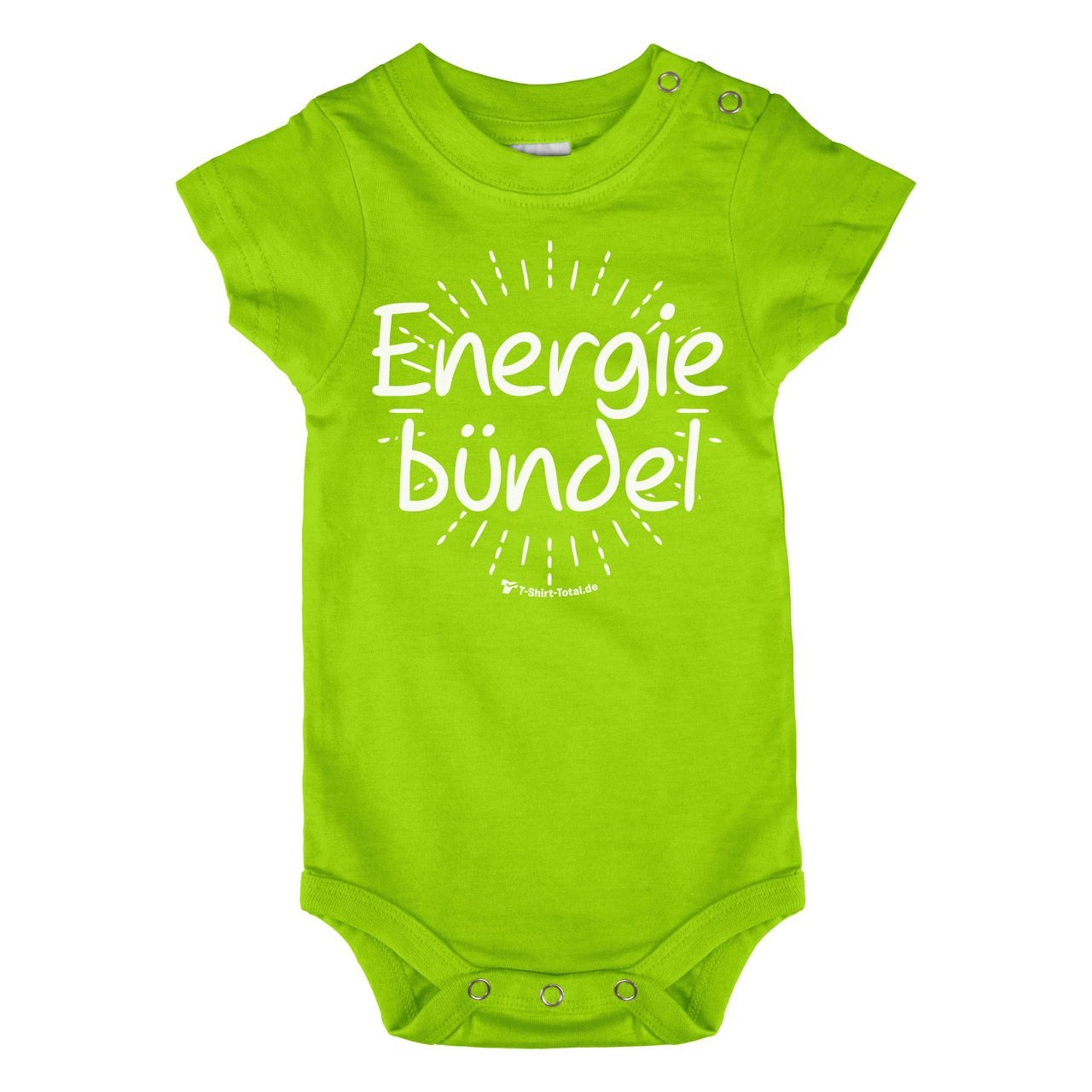 Energie Bündel Baby Body Kurzarm hellgrün 56 / 62