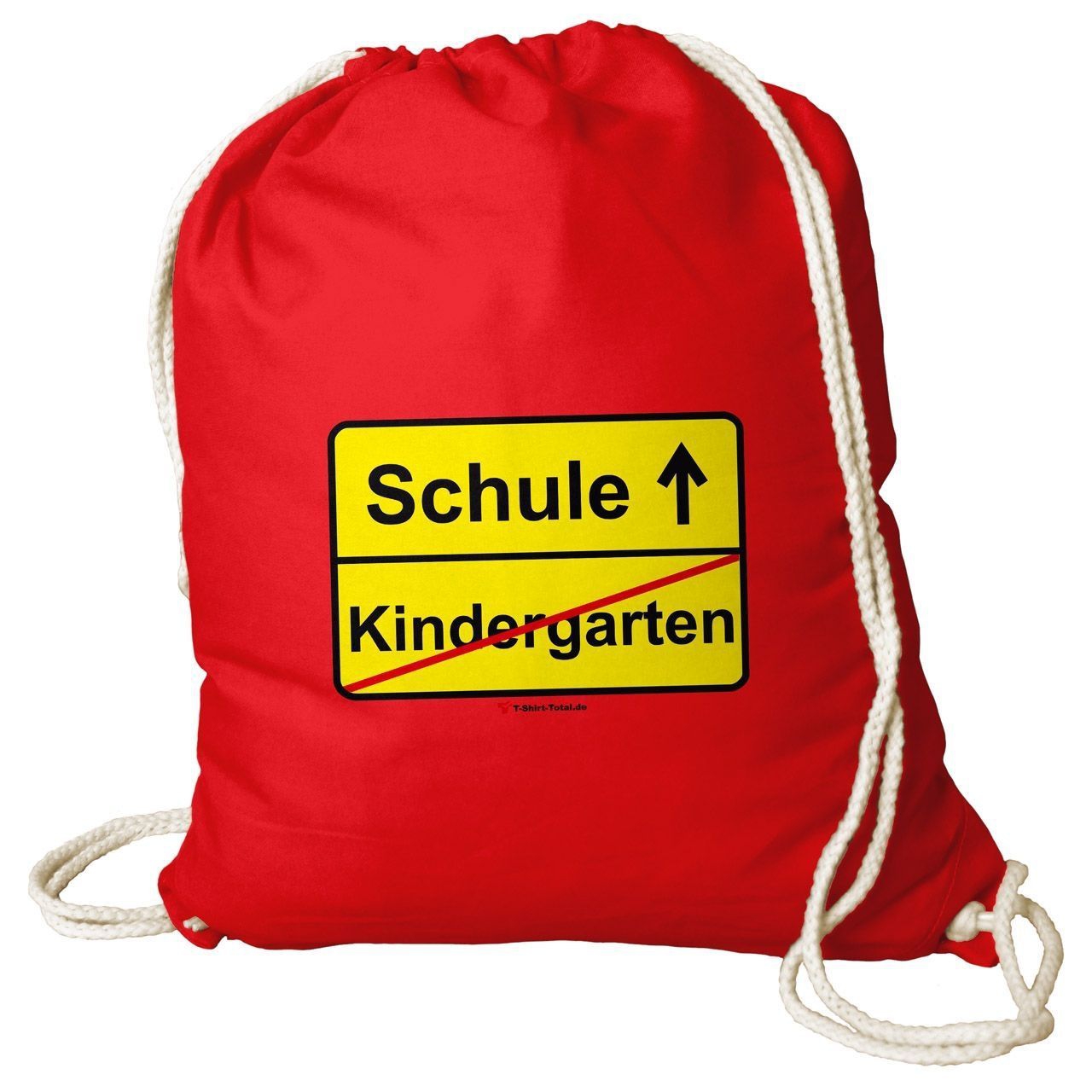 Kindergarten Schule Rucksack Beutel rot