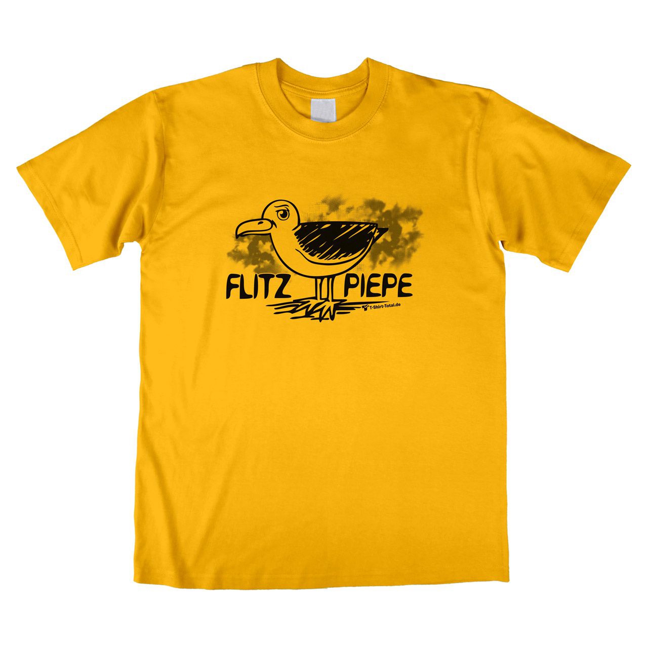 Flitzpiepe Unisex T-Shirt gelb Medium