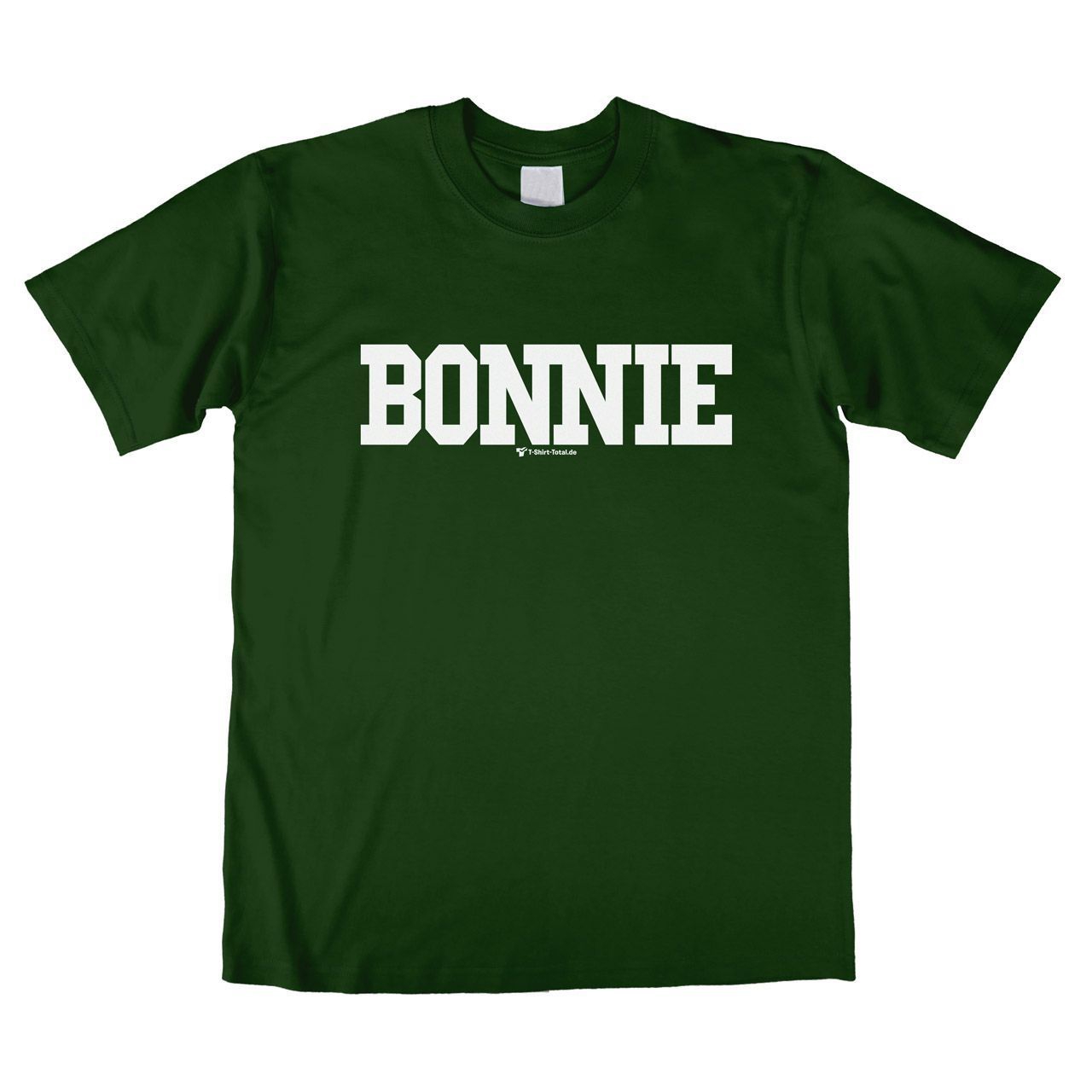 Bonnie Unisex T-Shirt dunkelgrün Small