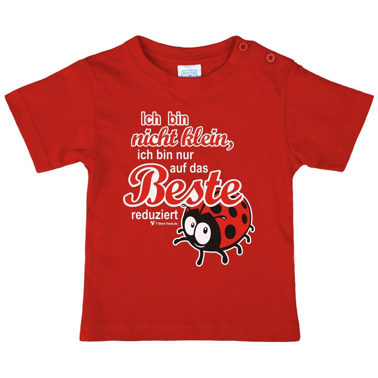 Das Beste Kinder T-Shirt rot 92