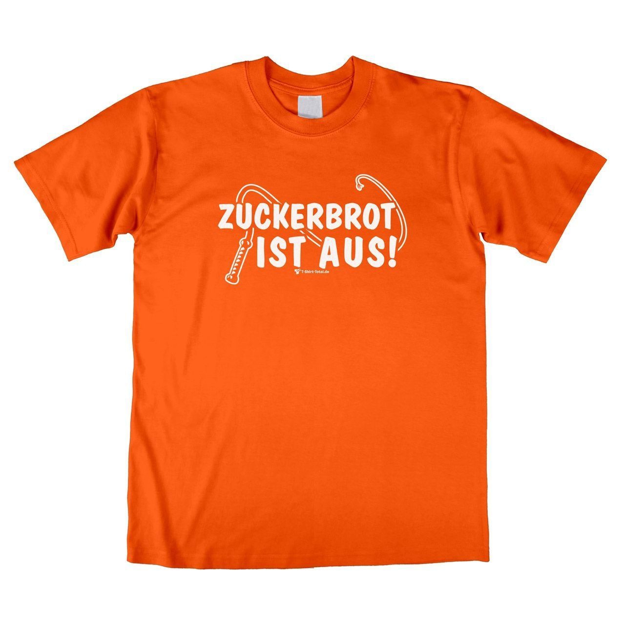 Zuckerbrot Unisex T-Shirt orange Extra Large