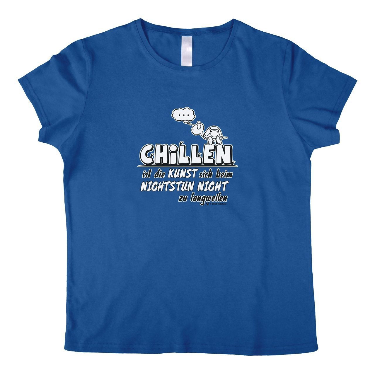 Chillen Woman T-Shirt royal Small