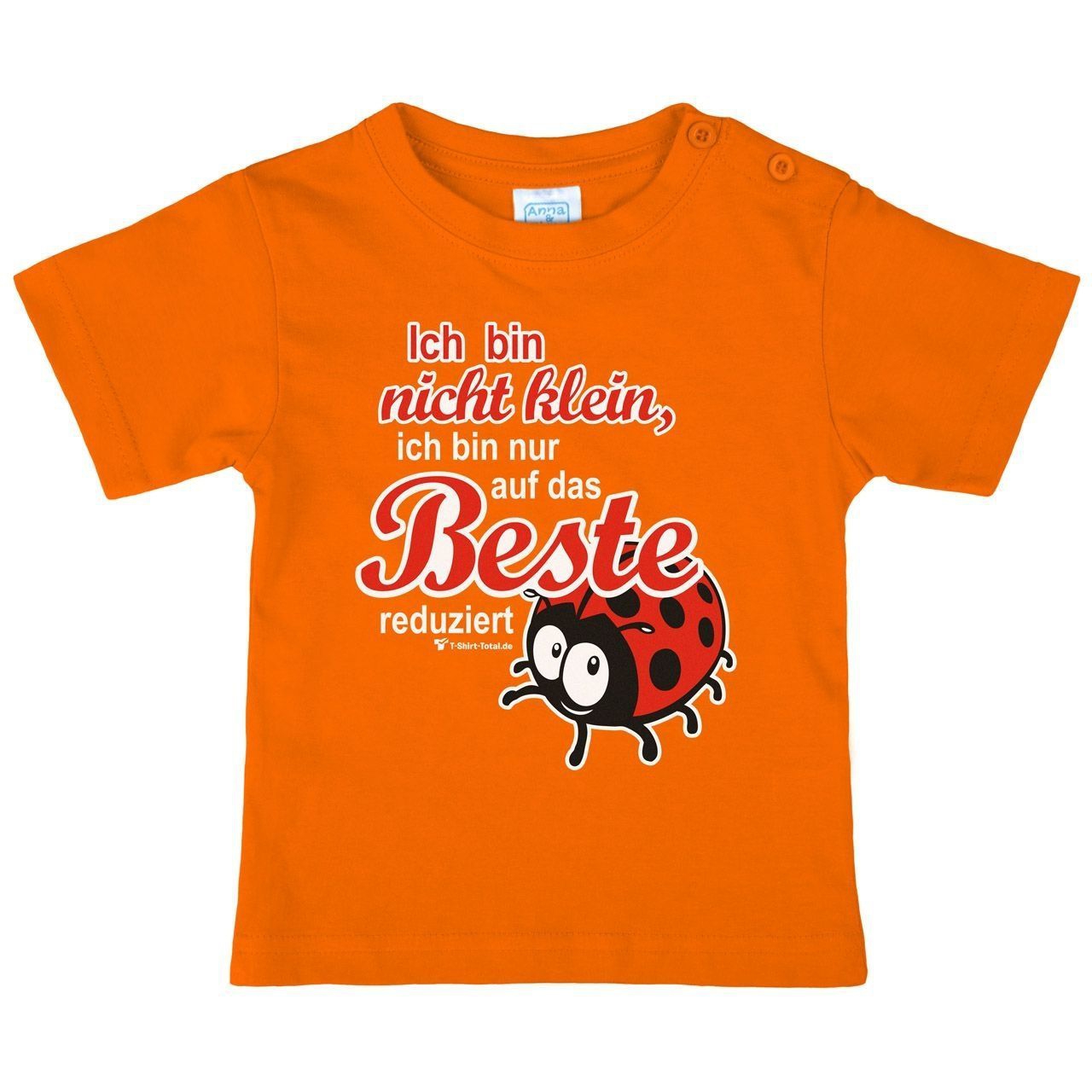 Das Beste Kinder T-Shirt orange 92