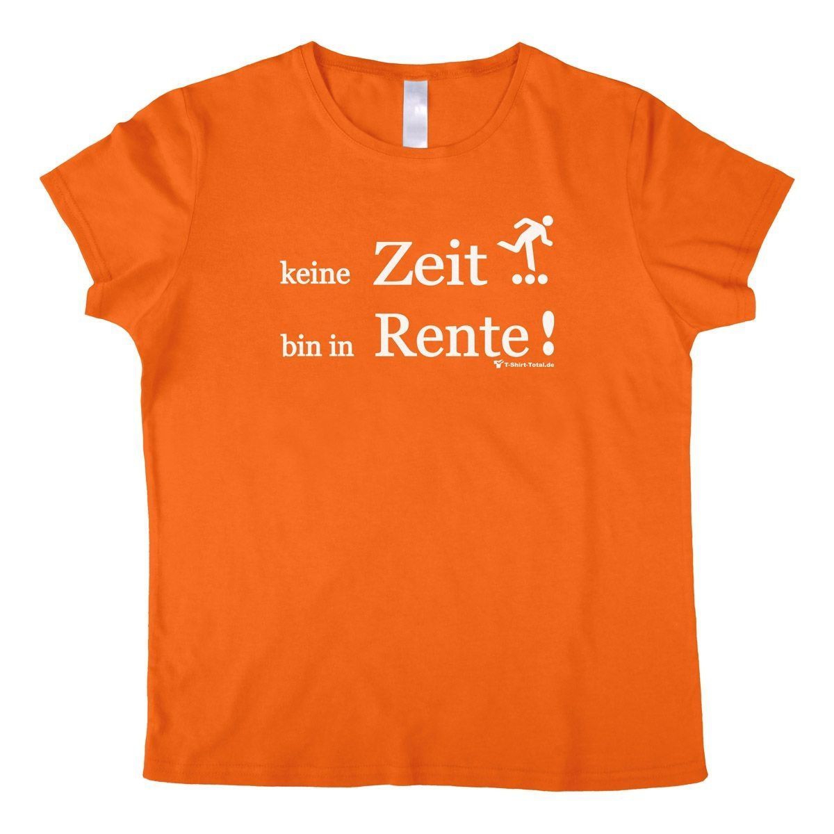 Bin in Rente Woman T-Shirt orange Extra Large