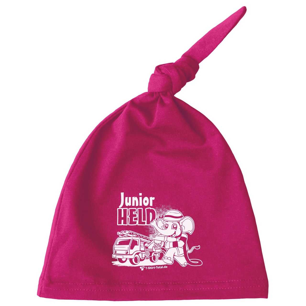 Junior Held Feuerwehr Baby Mütze pink
