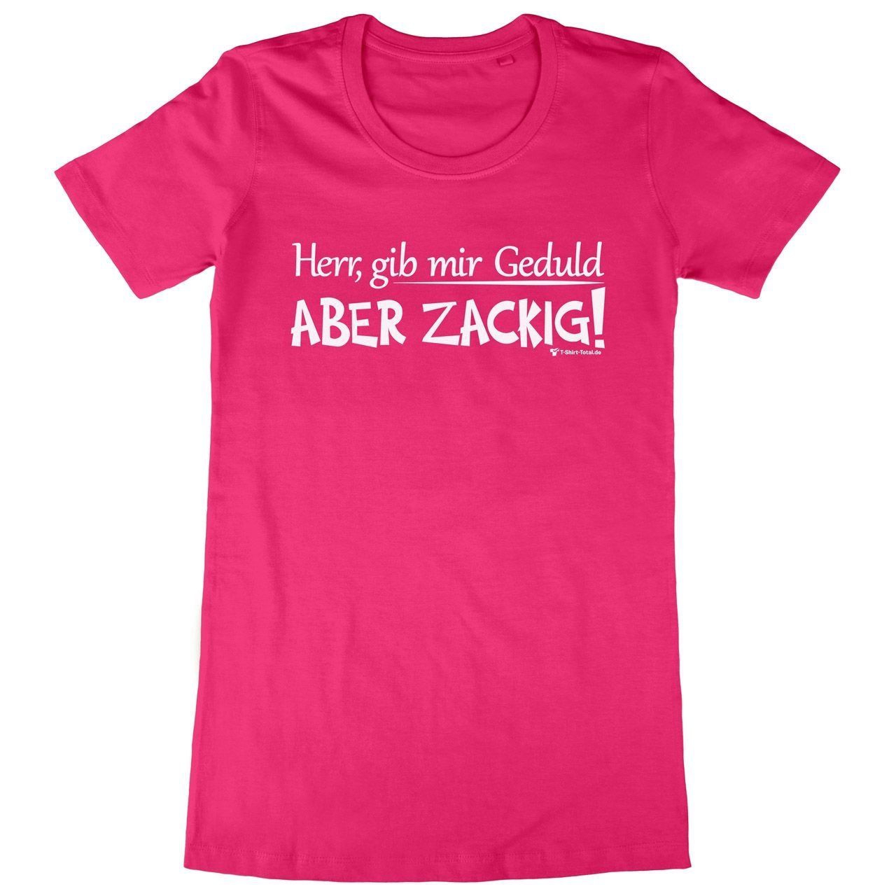 Aber zackig Woman Long Shirt pink Medium