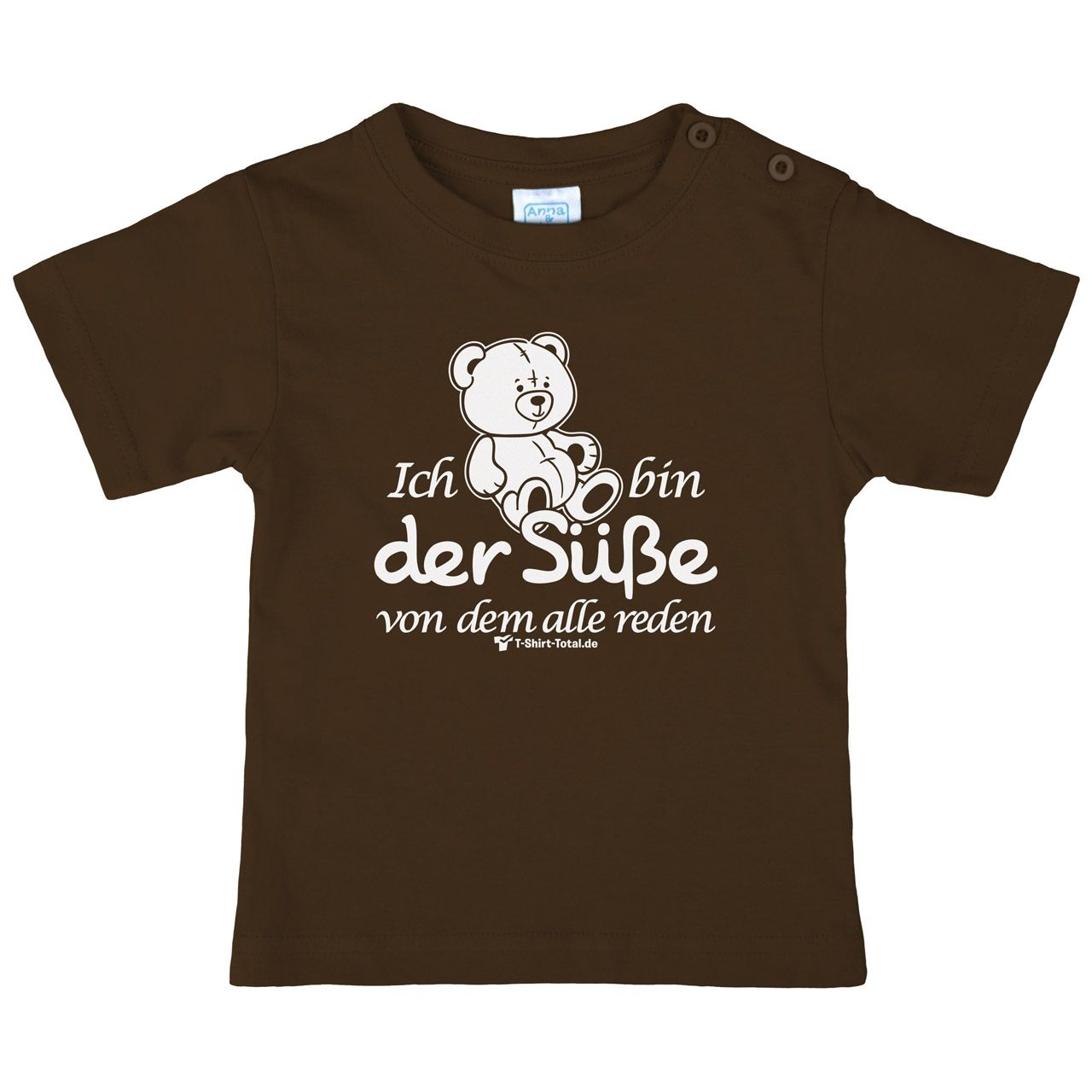 Der Süße Kinder T-Shirt braun 56 / 62