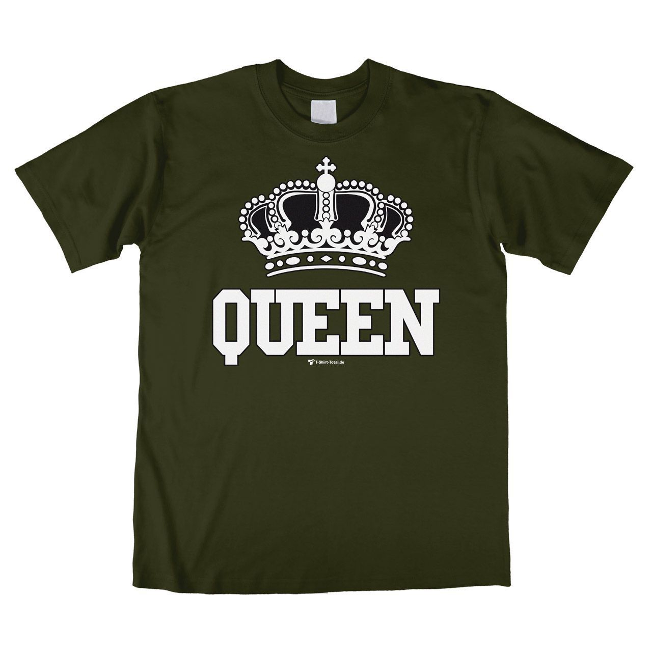 Queen Unisex T-Shirt khaki Medium