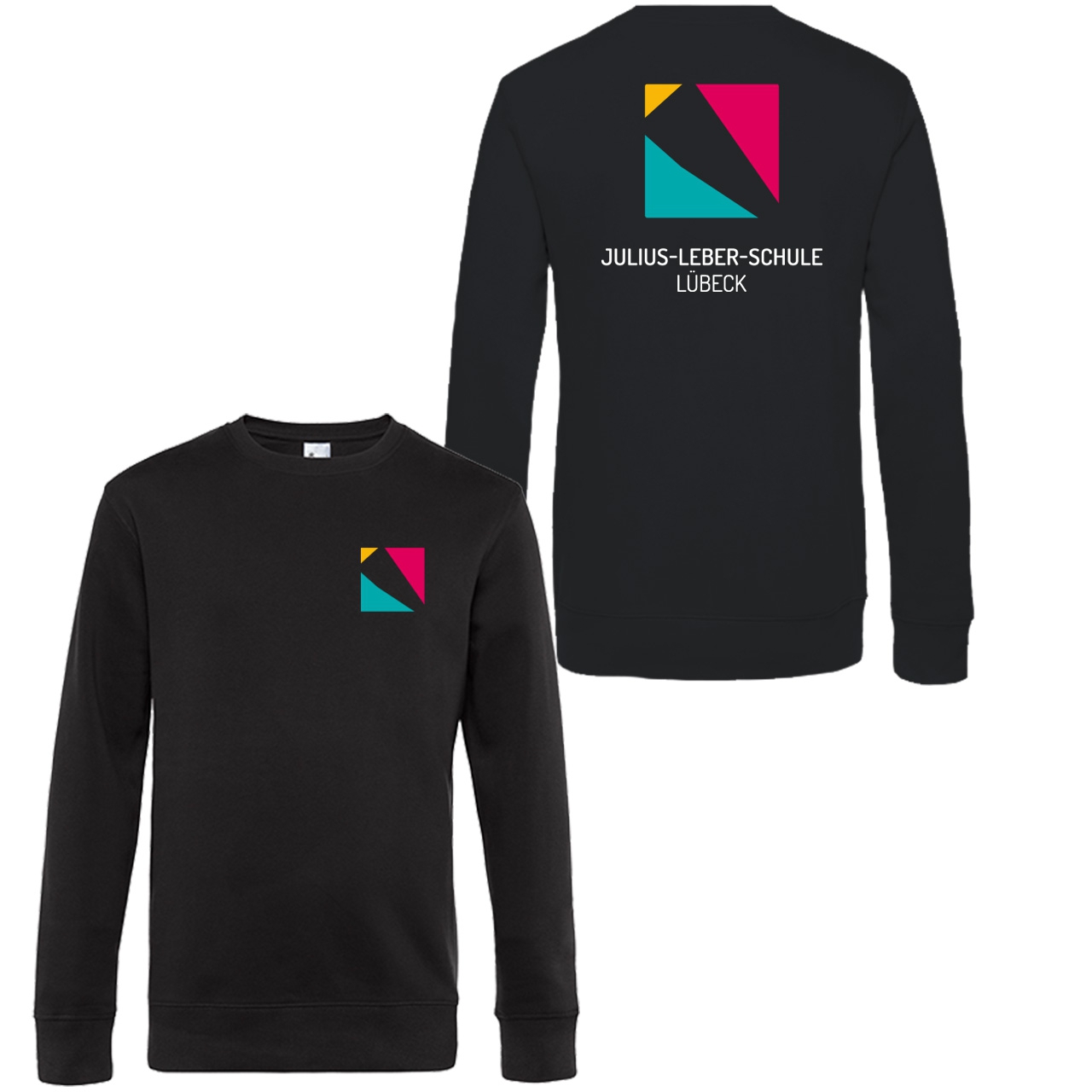 Julius-Leber-Schule Unisex Sweatshirt schwarz Extra Small