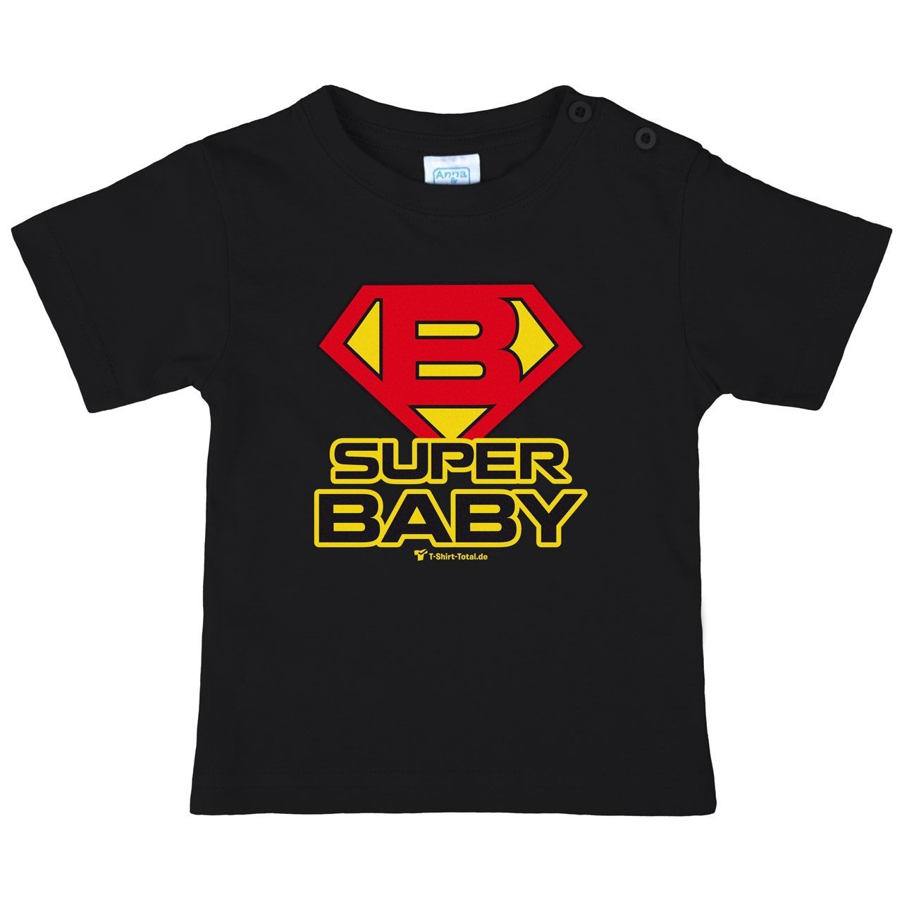 Super Baby Kinder T-Shirt schwarz 92