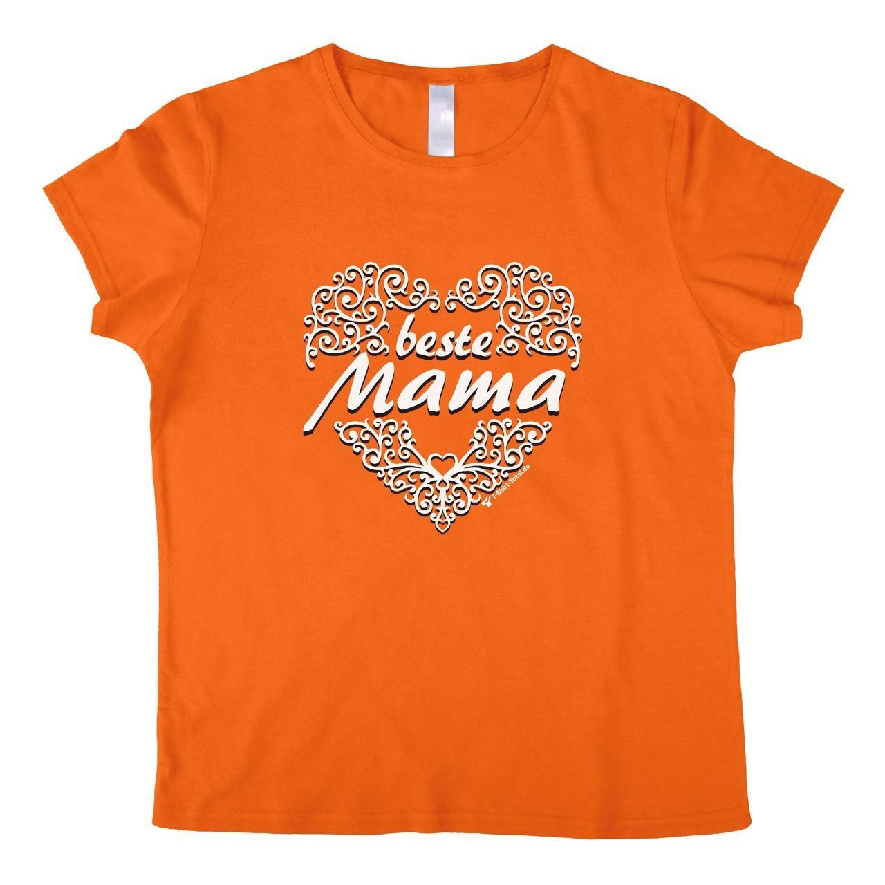 Beste Mama Woman T-Shirt orange Medium