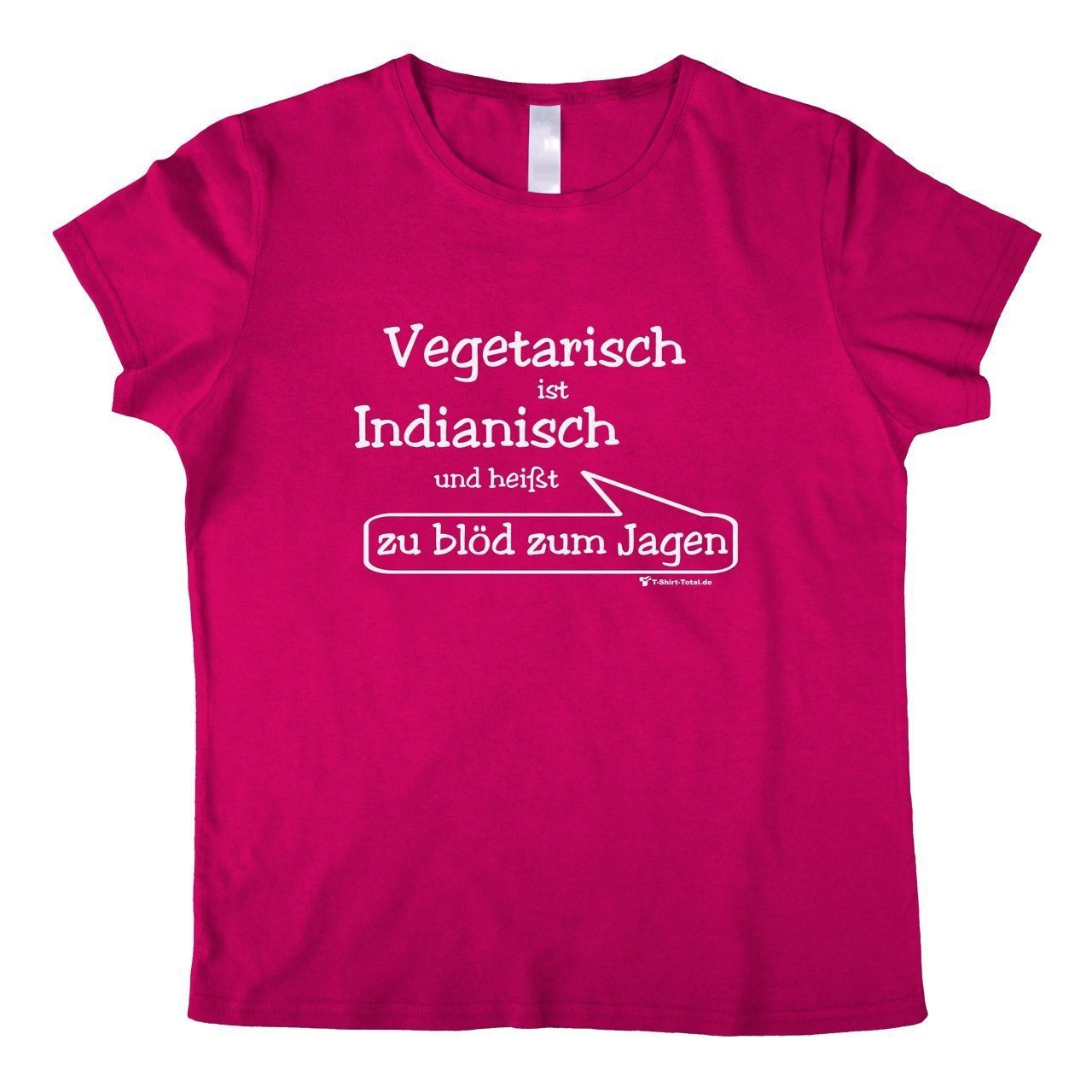 Vegetarisch Woman T-Shirt pink Extra Large