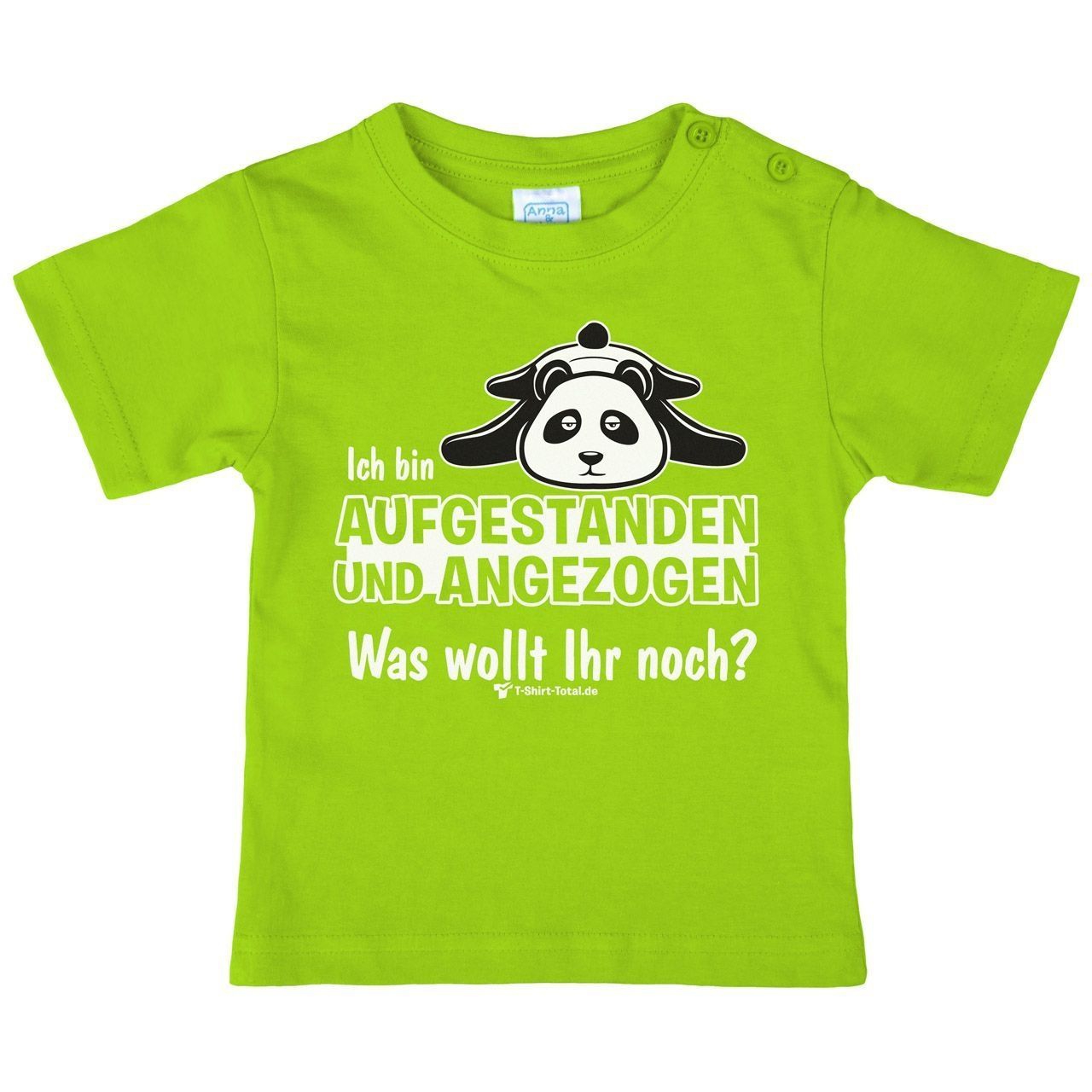 Angezogen Kinder T-Shirt hellgrün 146 / 152