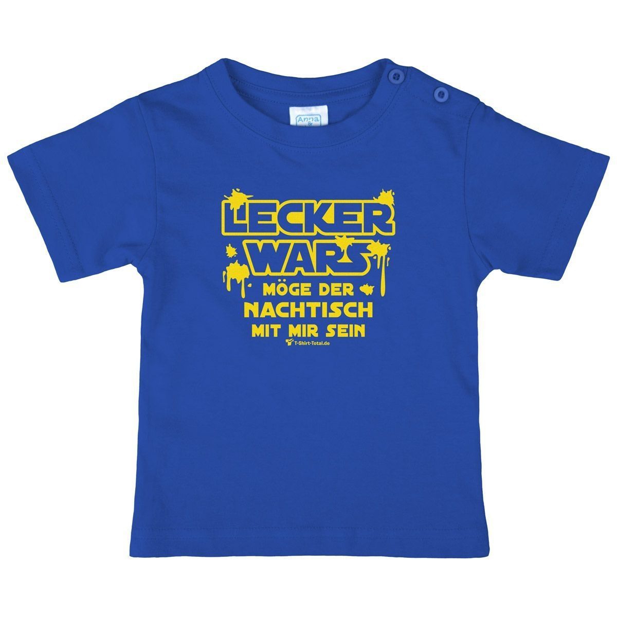 Lecker wars Kinder T-Shirt royal 68 / 74