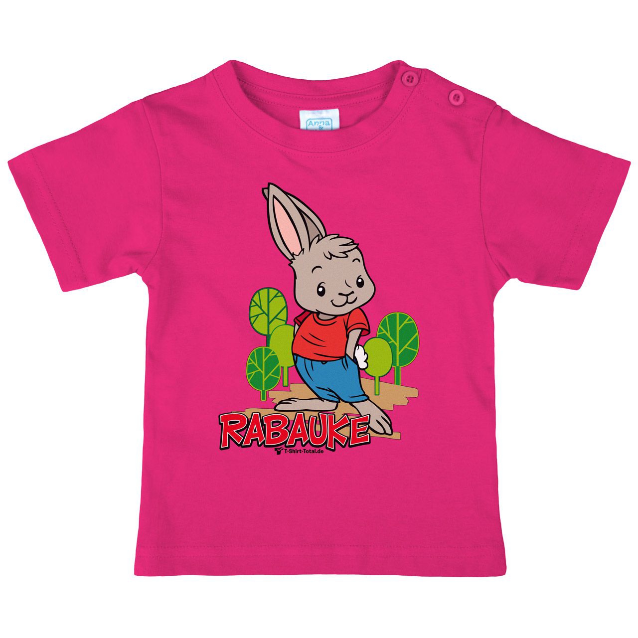 Rabauke Kinder T-Shirt pink 110 / 116