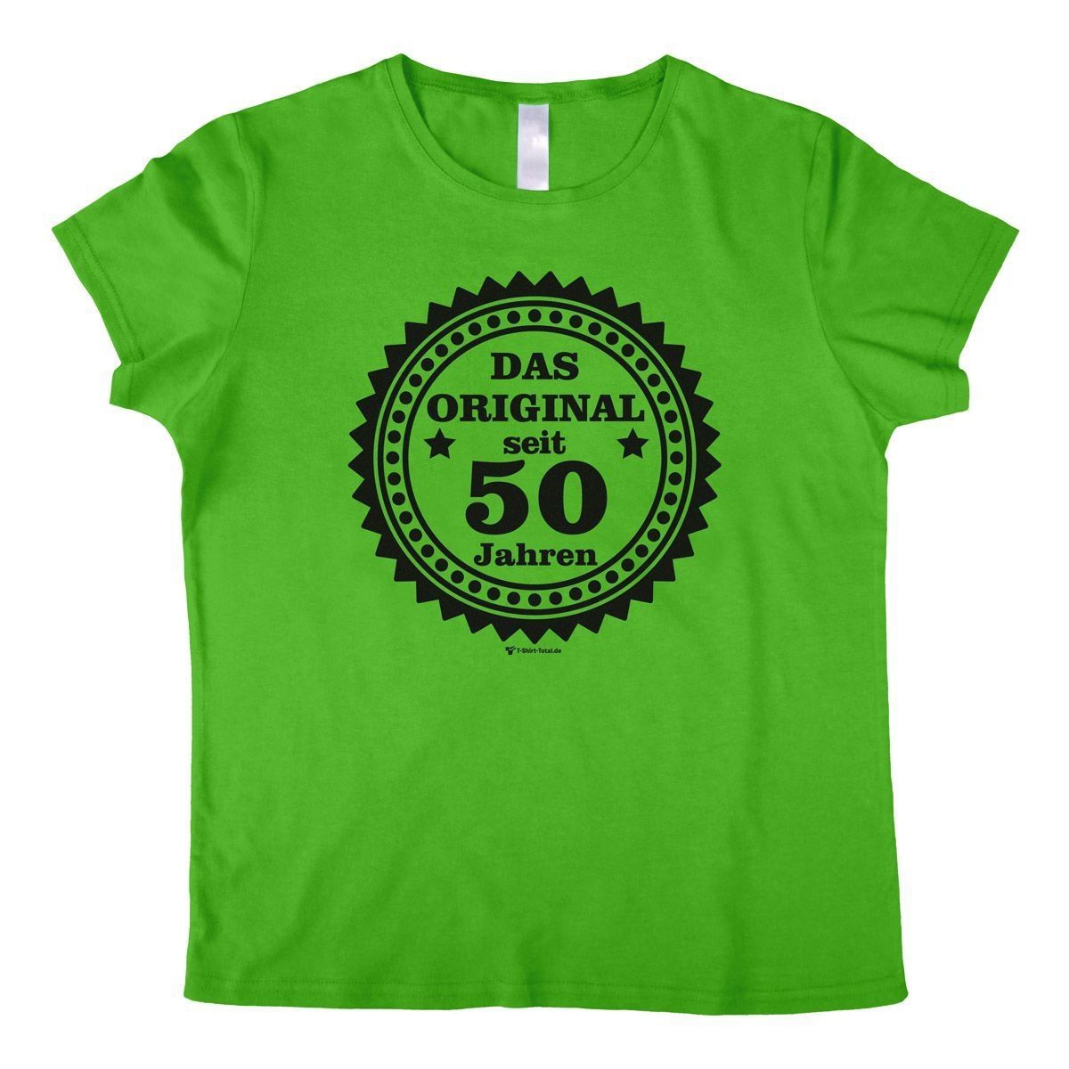Original seit 50 Woman T-Shirt grün 2-Extra Large