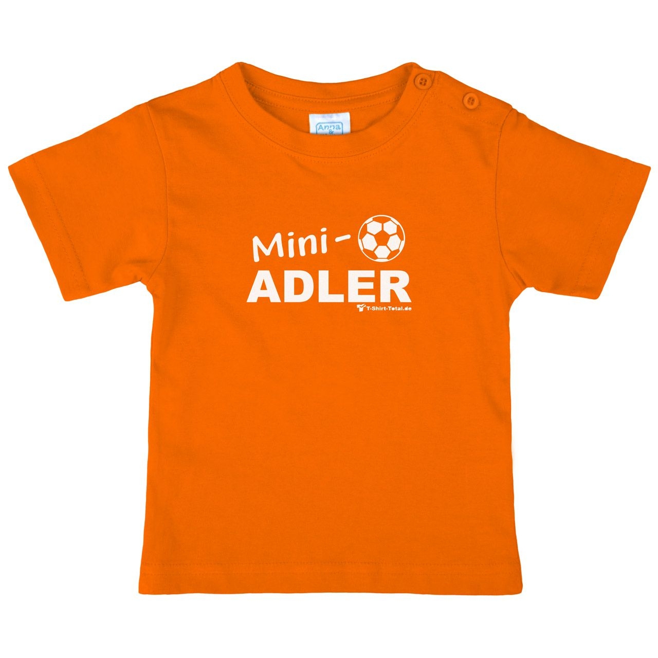 Mini Adler Kinder T-Shirt orange 146 / 152