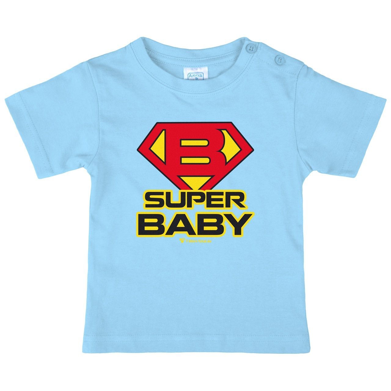 Super Baby Kinder T-Shirt hellblau 92