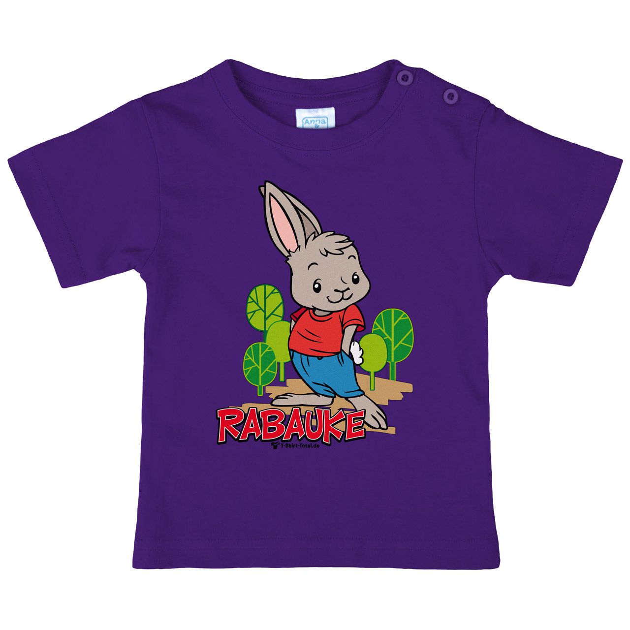 Rabauke Kinder T-Shirt lila 110 / 116