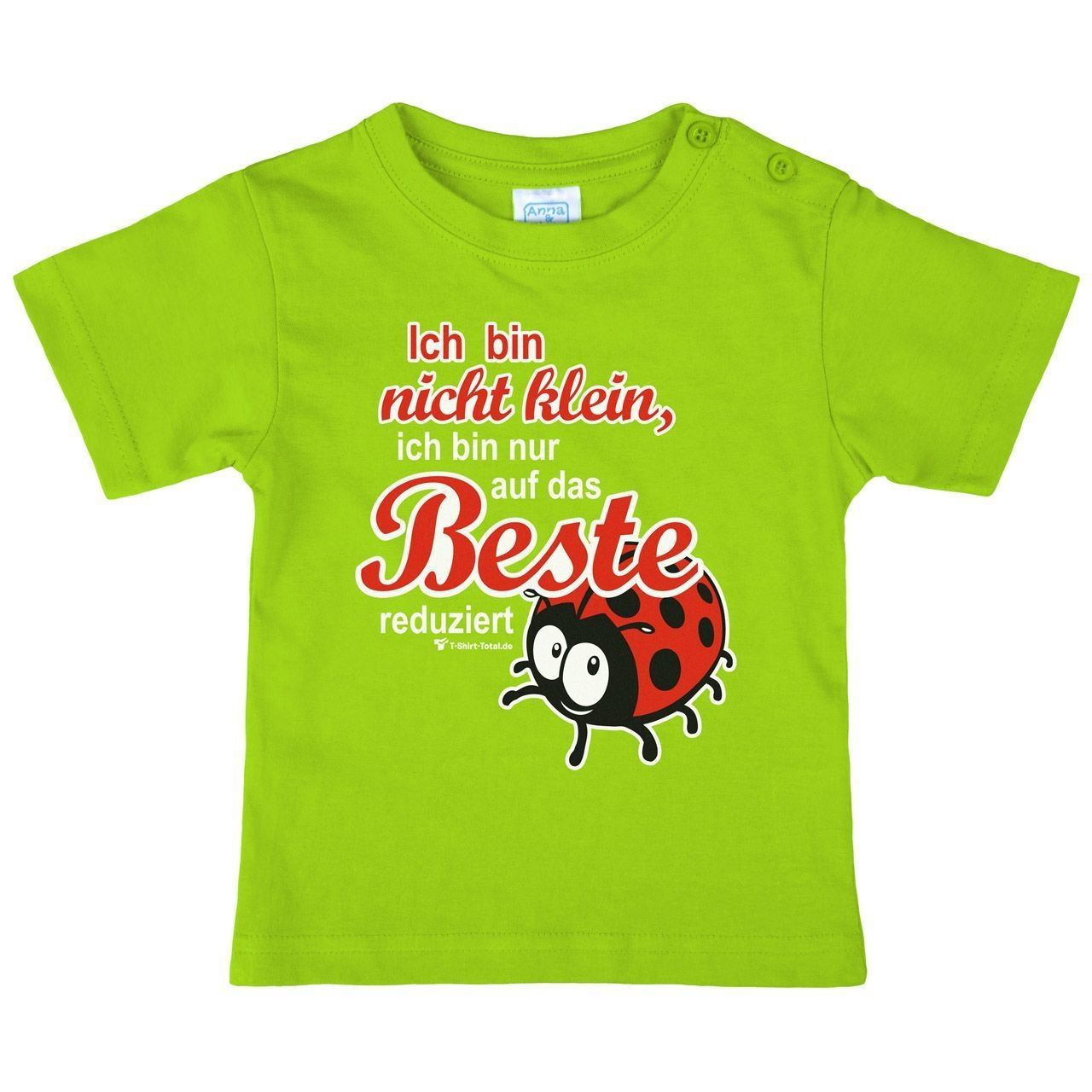 Das Beste Kinder T-Shirt hellgrün 92