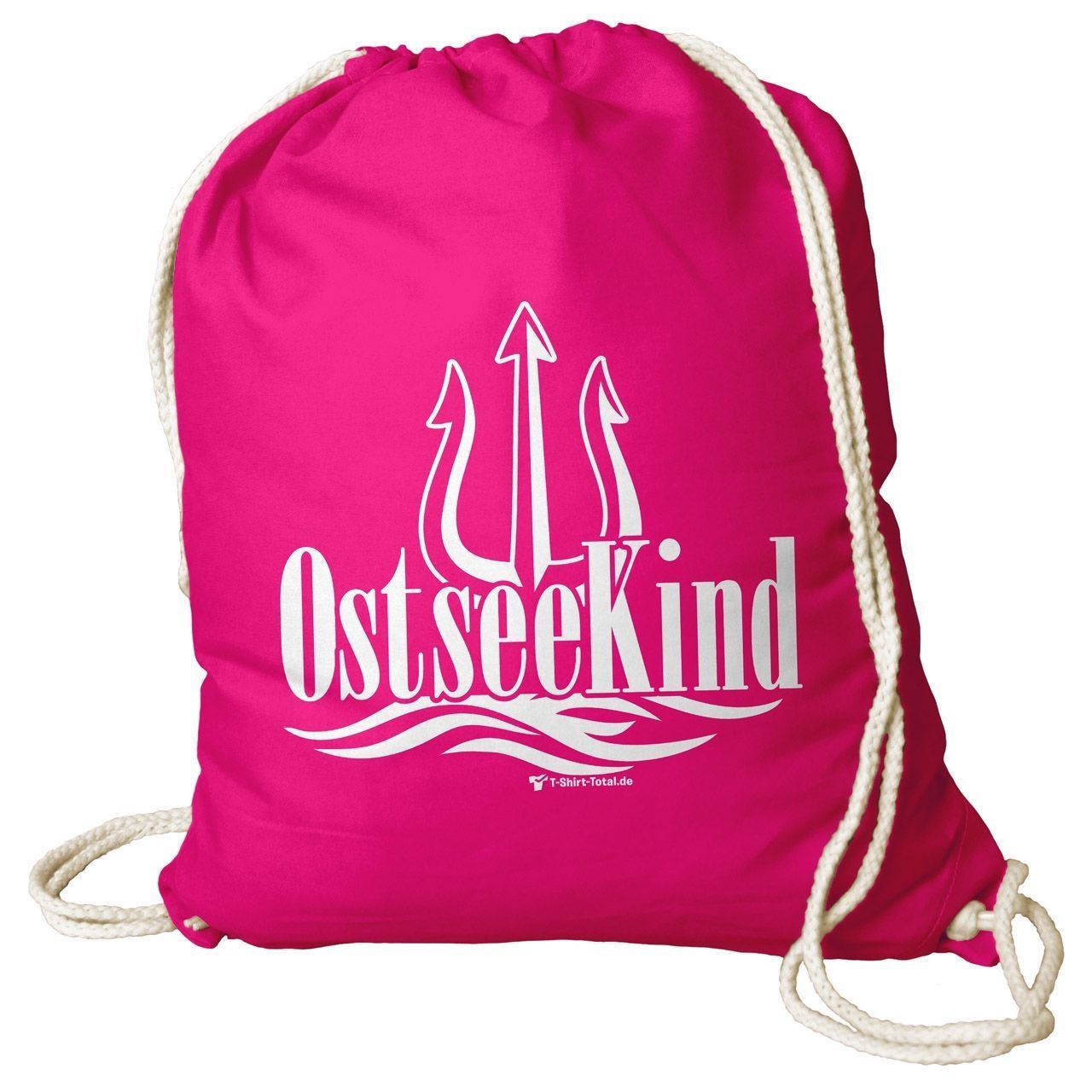 Ostsee Kind Rucksack Beutel pink